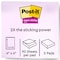 Post-It Pads in Canary Yellow, Note Ruled, 4" x 6", 90 Sheets/Pad, PK5 6605SSCY - alternate 4
